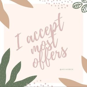 Don’t be shy! Offer me! ✨